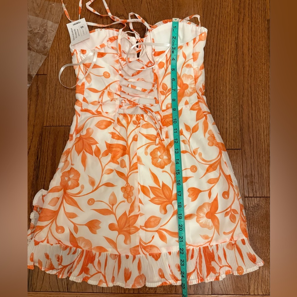 12th Tribe Belle Floral Mini Dress - Picture 13 of 14